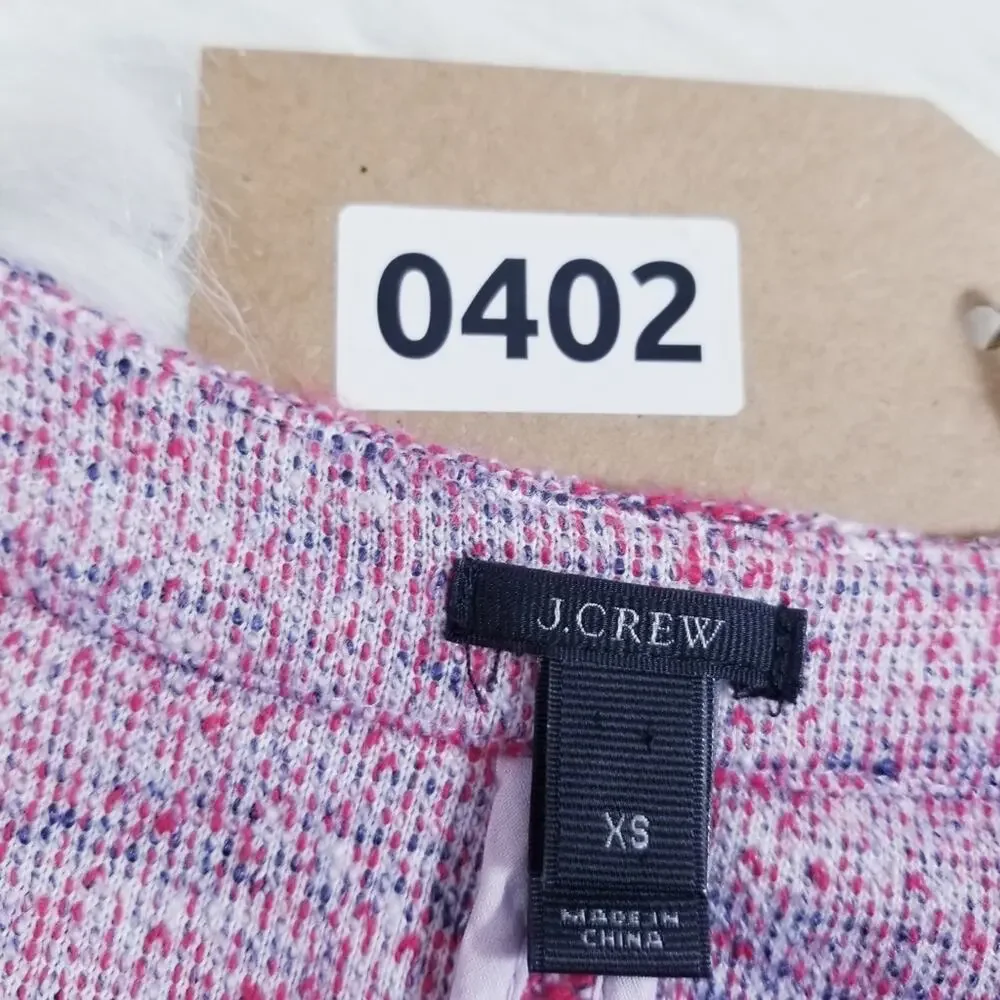 J. Crew Micro-Tweed Poppy Jacket
